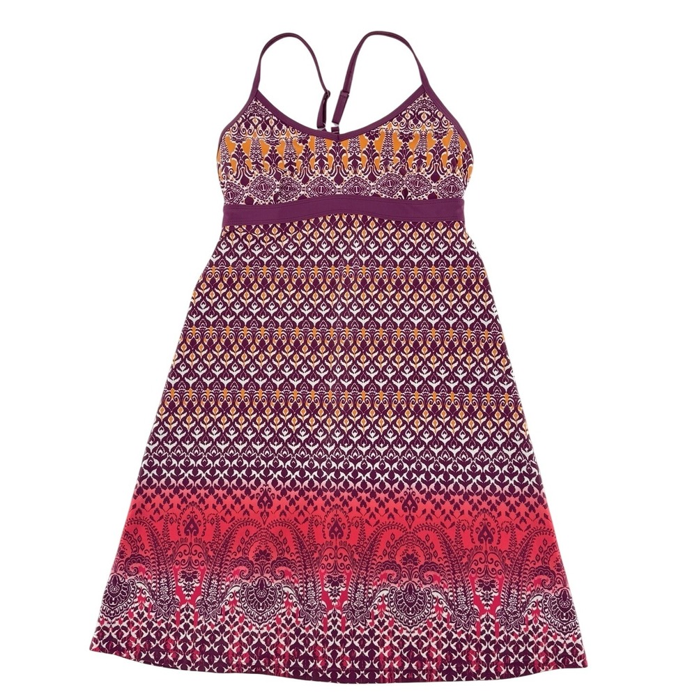 Athleta Bombay Shorebreak‎ Racerback Athletic Dress Sz S Built In Bra Athleisure